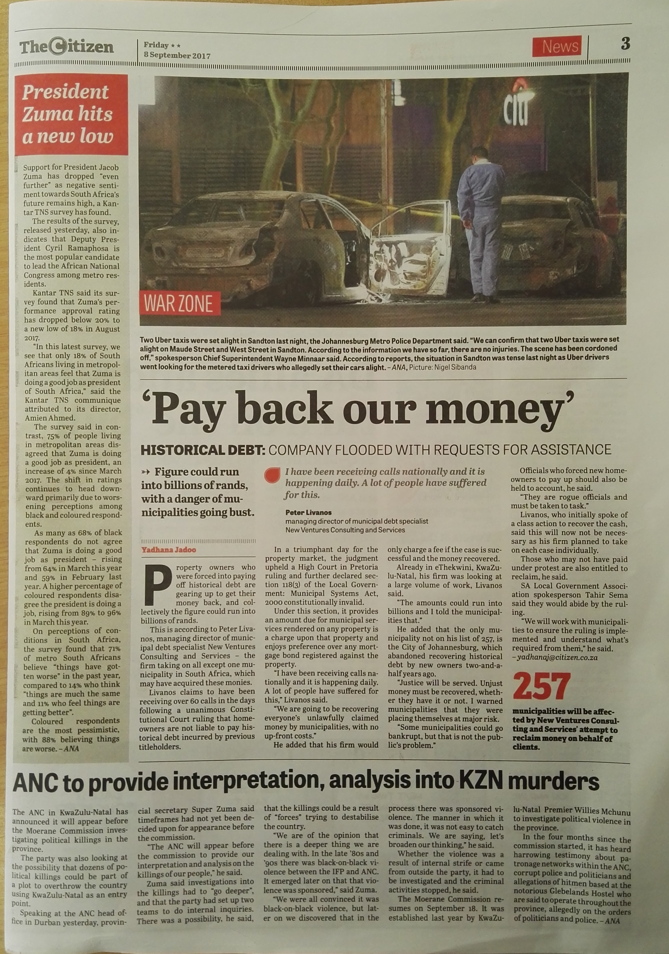 The Citizen — 2017 newspaper archive